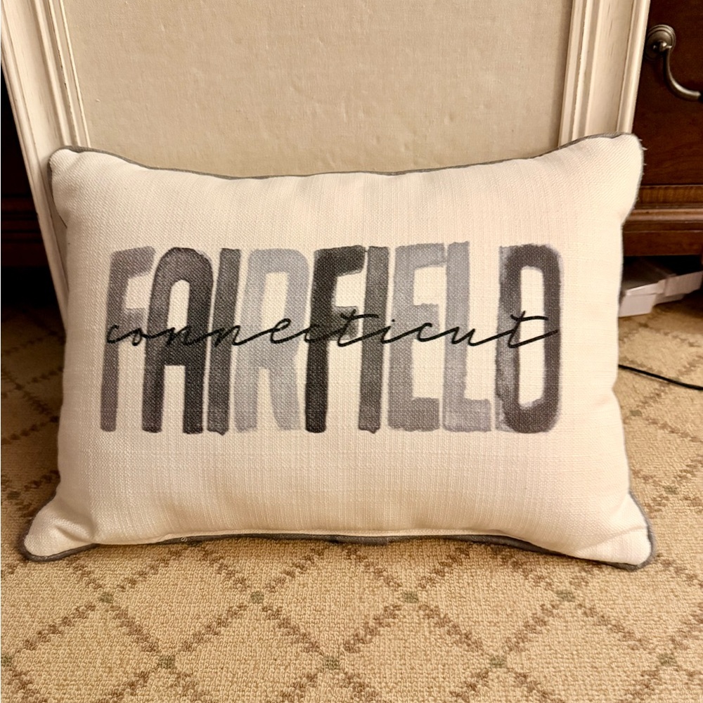 Fairfield rectangular stuffed bed couch pillow cushion NWOT